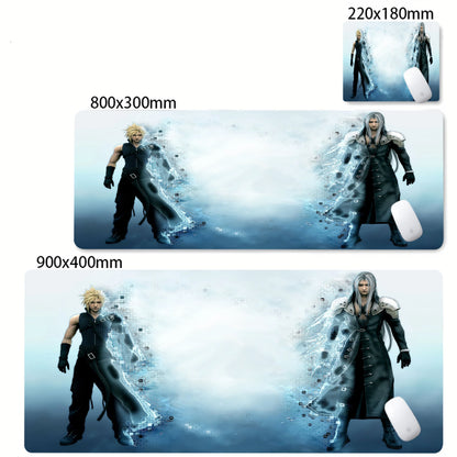 Anime Gaming Mouse Pad XXL - Large Desk Mat with Stitched Edges