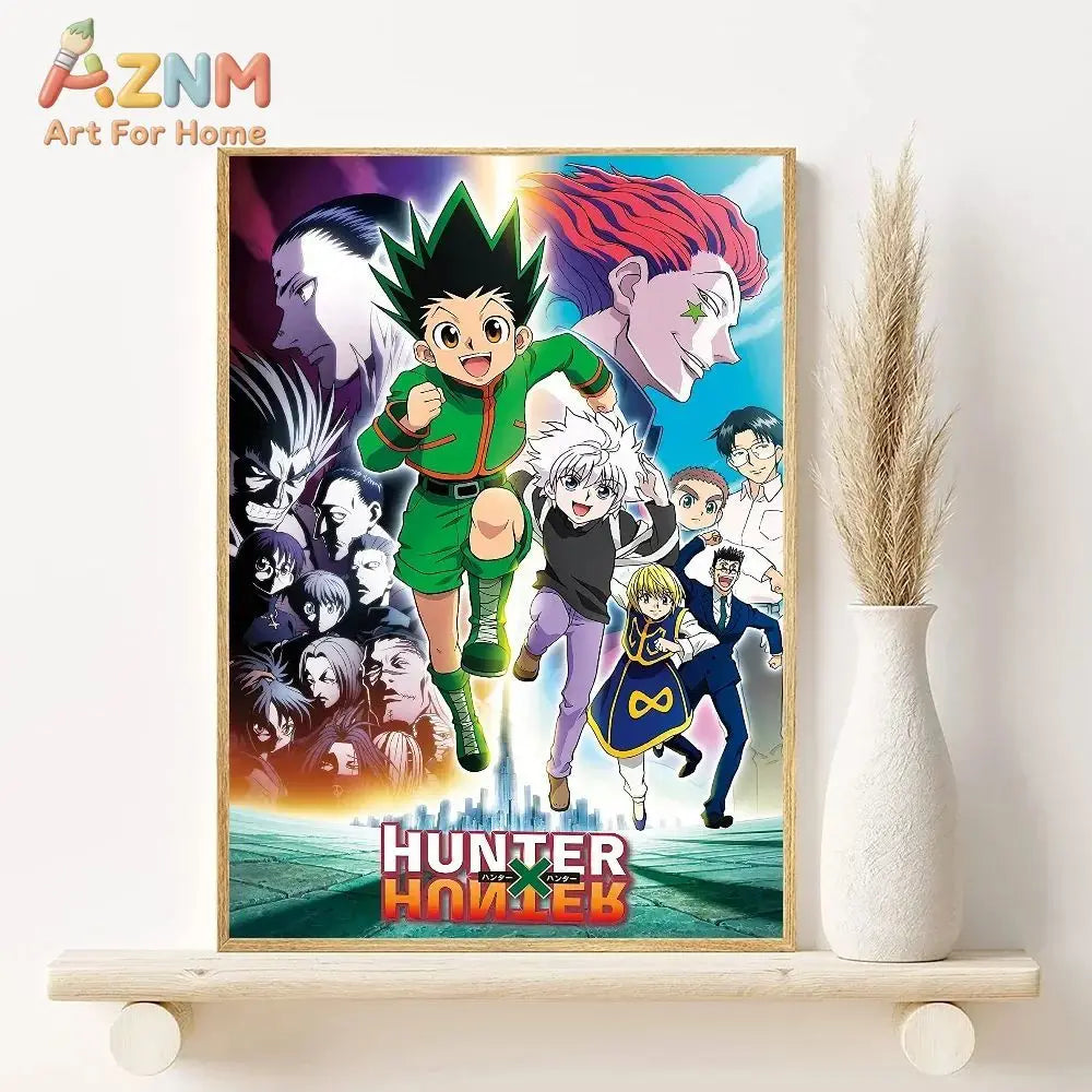 The Hunter’s Legacy Collection: Aesthetic Hunter x Hunter Canvas Art
