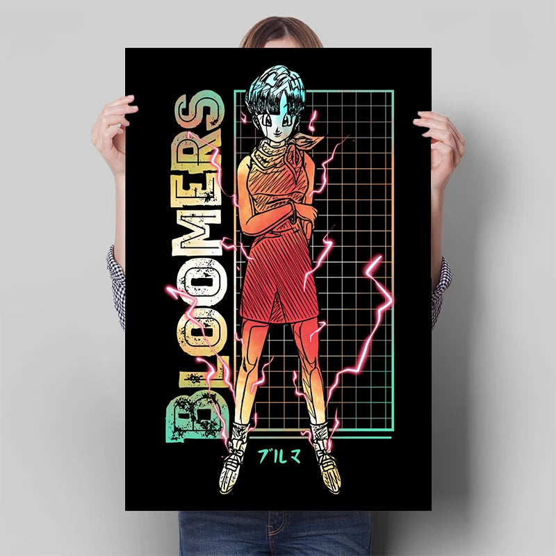 Dragon Ball Z Anime Poster – Canvas Wall Art