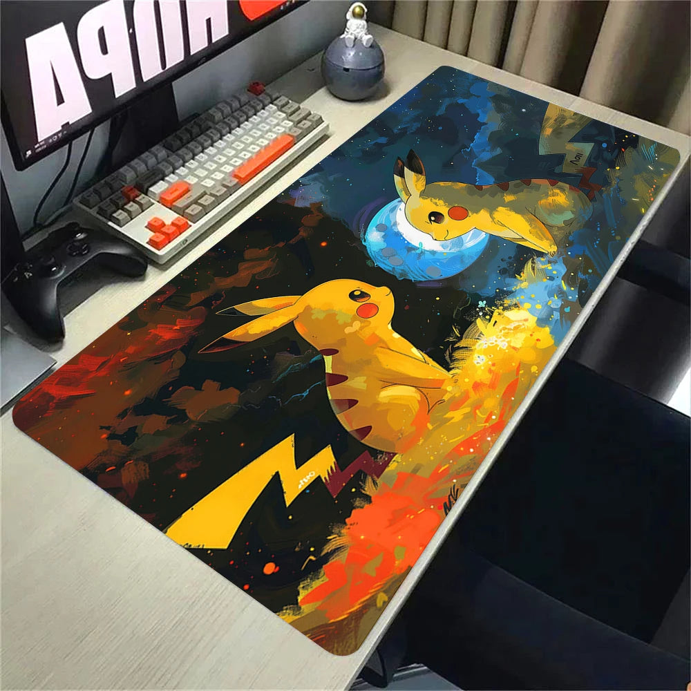 Pikachu Gaming Mouse Pad – Large Non-Slip Rubber Desk Mat