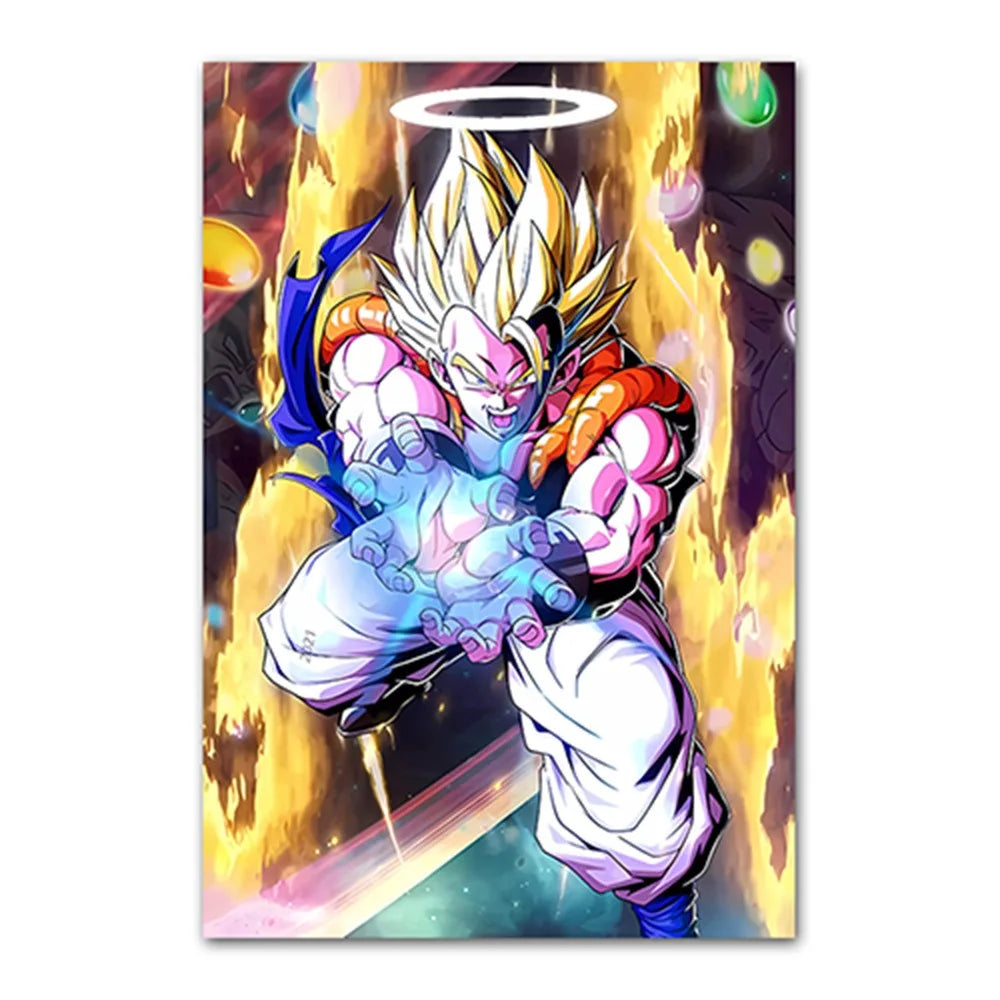 Dragon Ball All Characters Canvas Poster