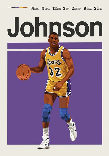 The Champion's Legacy: Premium Basketball Canvas Art