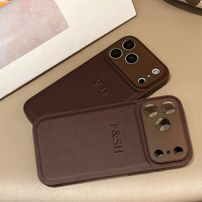 The Heritage Series: Custom Hot Stamped Leather Case