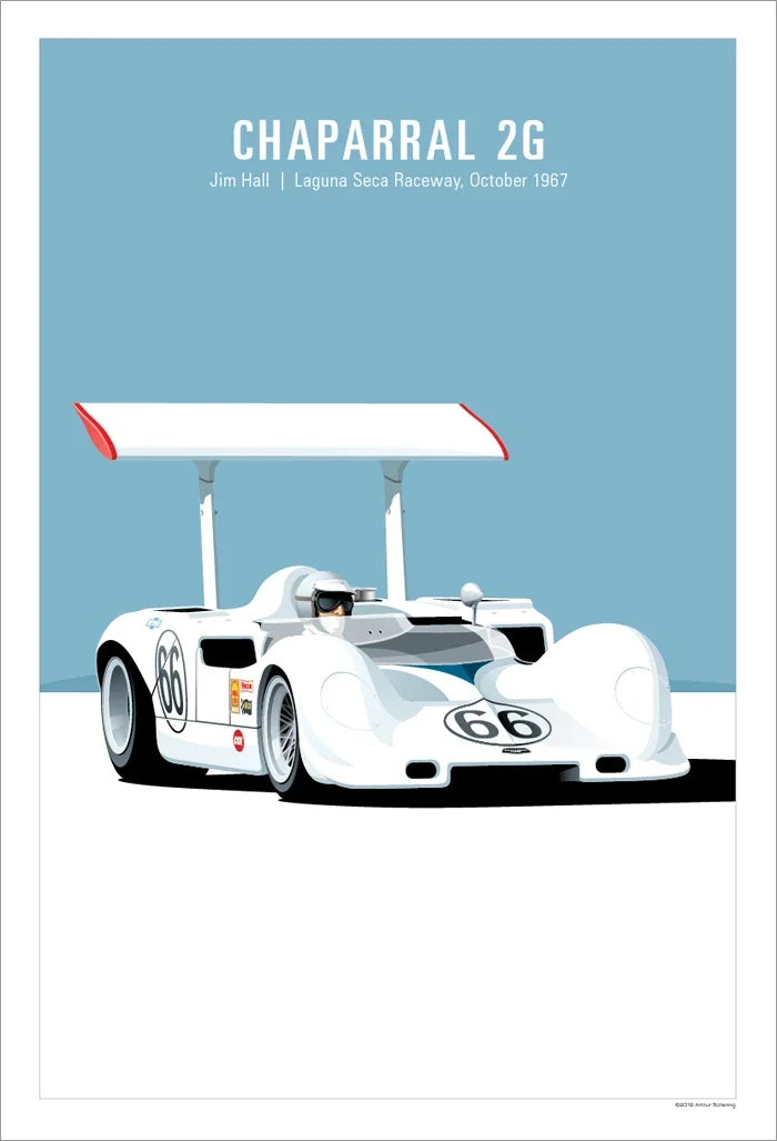 The Heritage Garage Series: Retro Racing GTR Canvas Art