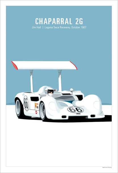 The Heritage Garage Series: Retro Racing GTR Canvas Art