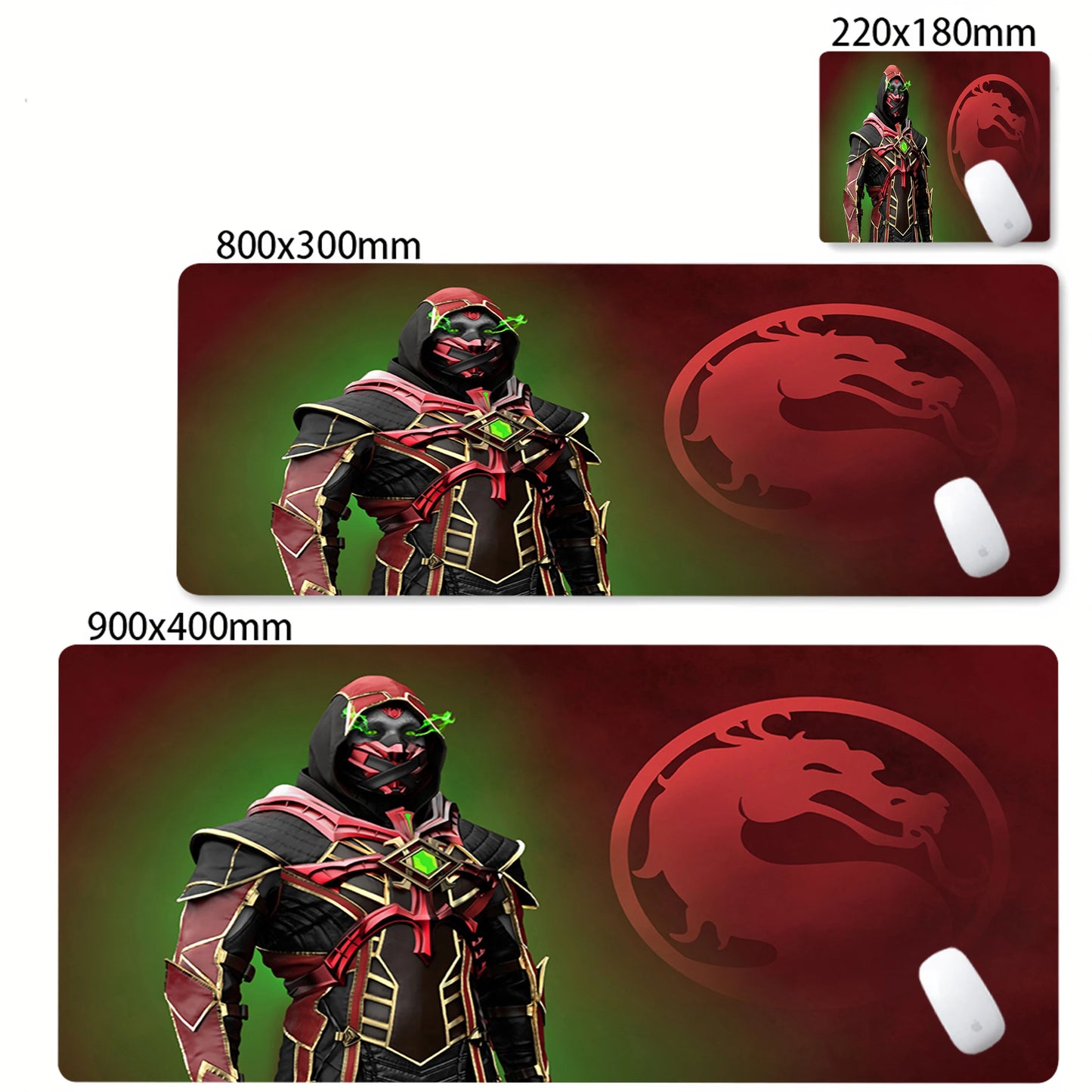 Anime Gaming Mouse Pad – Extended Non-Slip Desk Mat