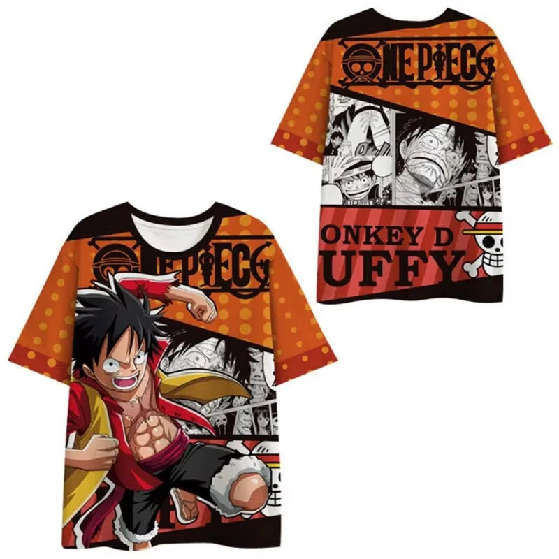 One Piece Luffy Anime Costume T-Shirt