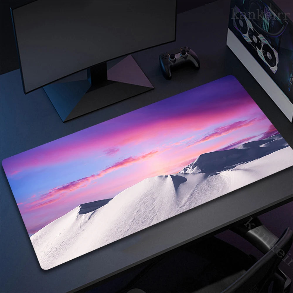 Landscape Mountain Sunset XXL Gaming Mouse Pad