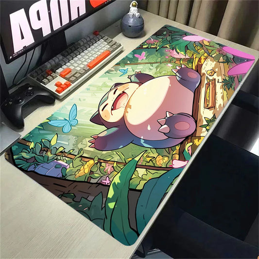 Extended Gaming Mouse Pad – Anti-Slip, Waterproof & Stitched Edges