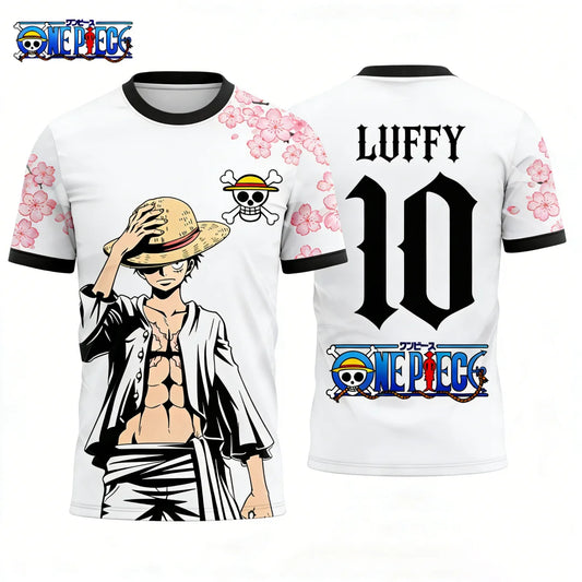 One Piece Luffy Anime Cosplay Jersey