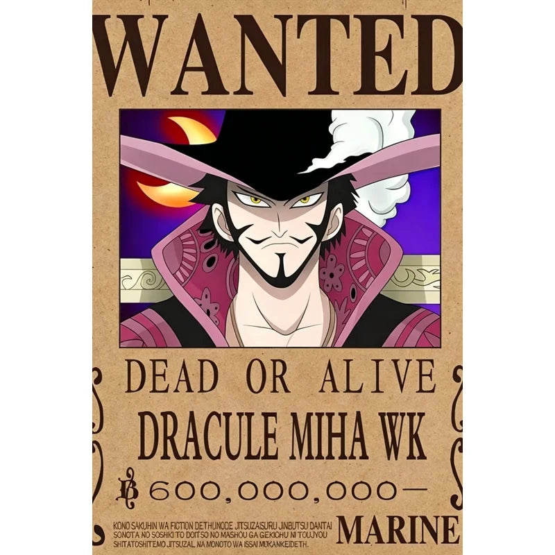 One Piece Anime Canvas Poster – Luffy & Zoro Wall Art