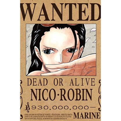 One Piece Anime Canvas Poster – Luffy & Zoro Wall Art