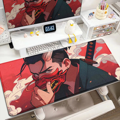 The Oni Ronin Collection: Premium Extra-Large Samurai Anime Gaming Desk Mat