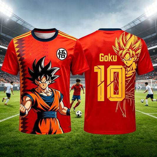 Dragon Ball Retro 3D Fitness T-Shirt – Unisex & Kids