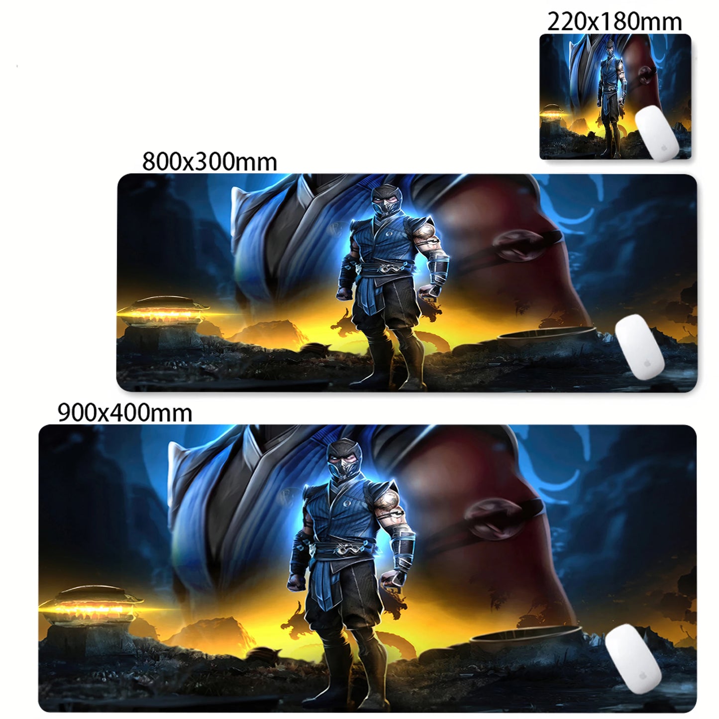 Mortal Kombat Gaming Mouse Pad – XXL Extended Desk Mat