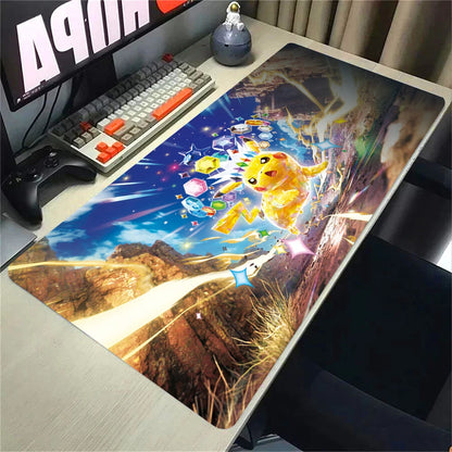 Pikachu Gaming Mouse Pad – Large Non-Slip Rubber Desk Mat