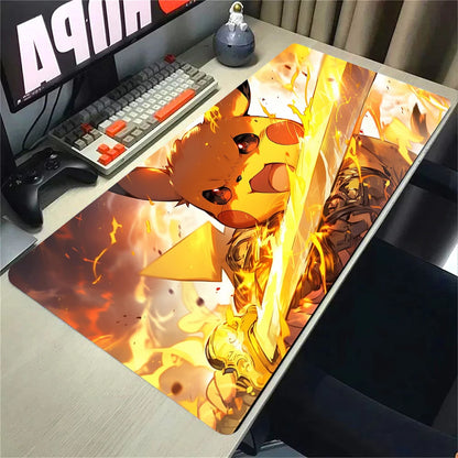 Pikachu Gaming Mouse Pad – Large Non-Slip Rubber Desk Mat