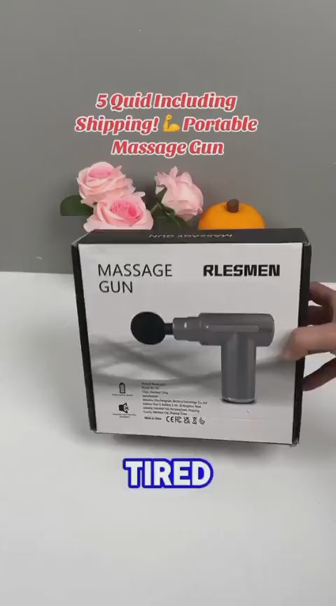 Massage Gun 5 In 1 Multifunctional Electric Full Body Massage